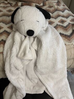 Snoopy Hooded Blanket